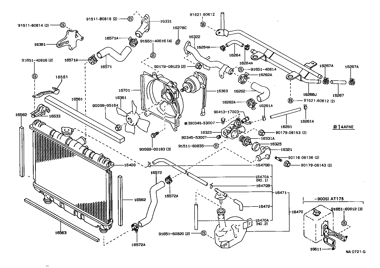 16323-15120 HOUSING, WATER INLET product image