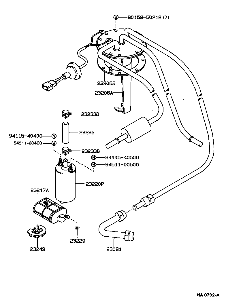 16279-70050 PIPE, WATER BY-PASS product image