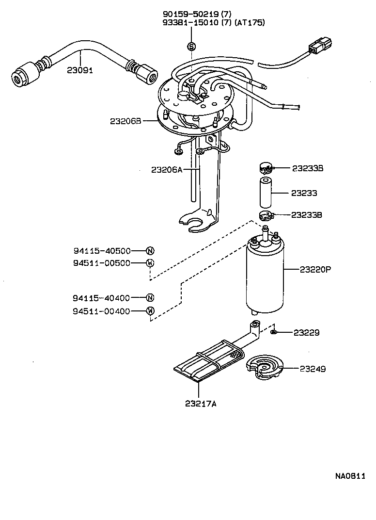 22210-74341 BODY ASSY, THROTTLE product image