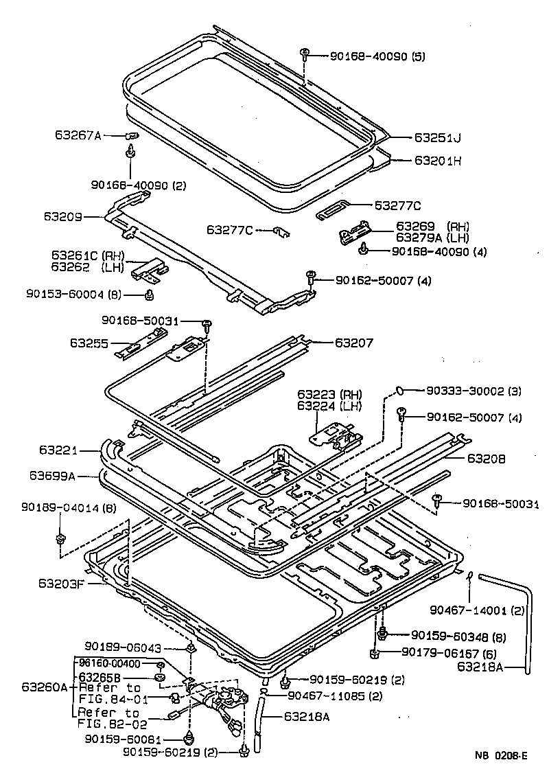 63111-12902 PANEL, ROOF product image