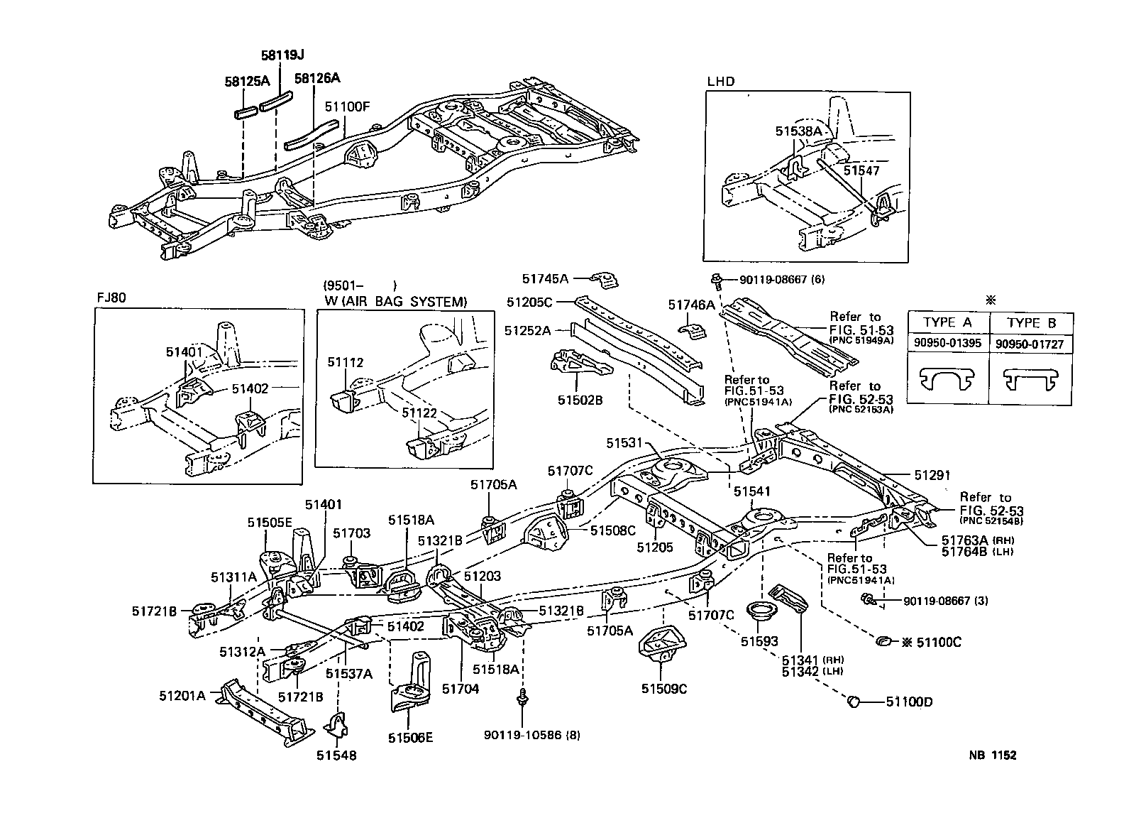 51002-6A200 FRAME SUB-ASSY product image