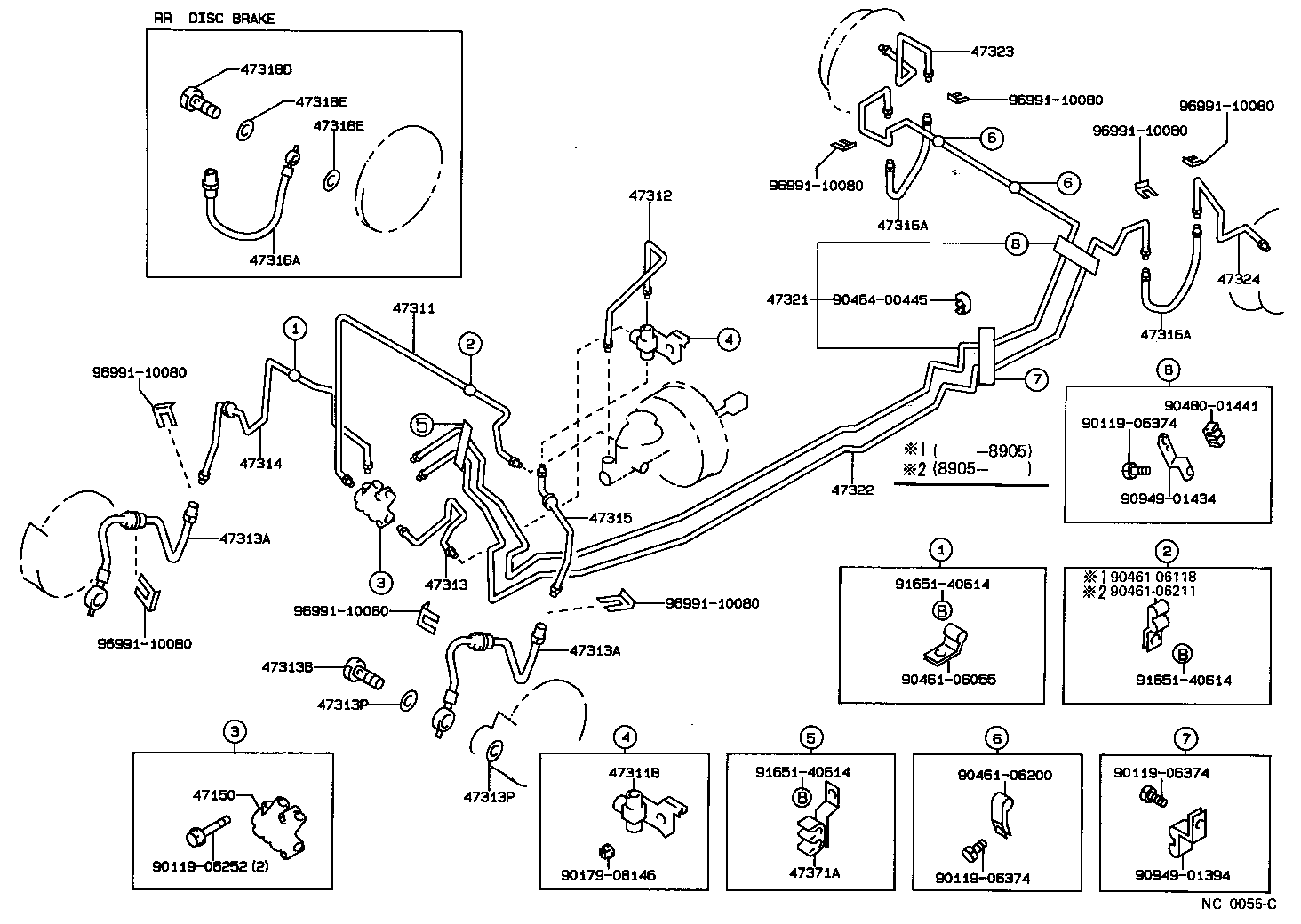44510-12010 ACTUATOR ASSY, BRAKE product image