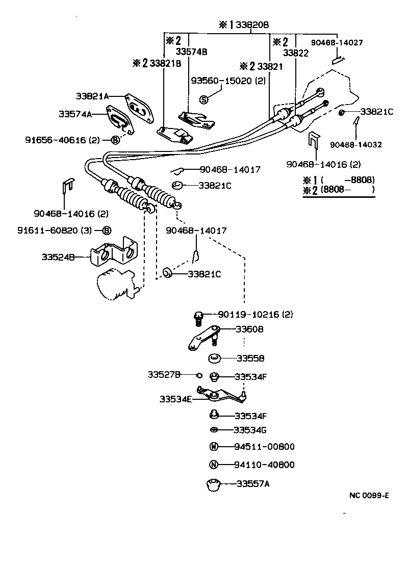 33502-12370 PLATE SUB-ASSY, SHIFT LEVER product image