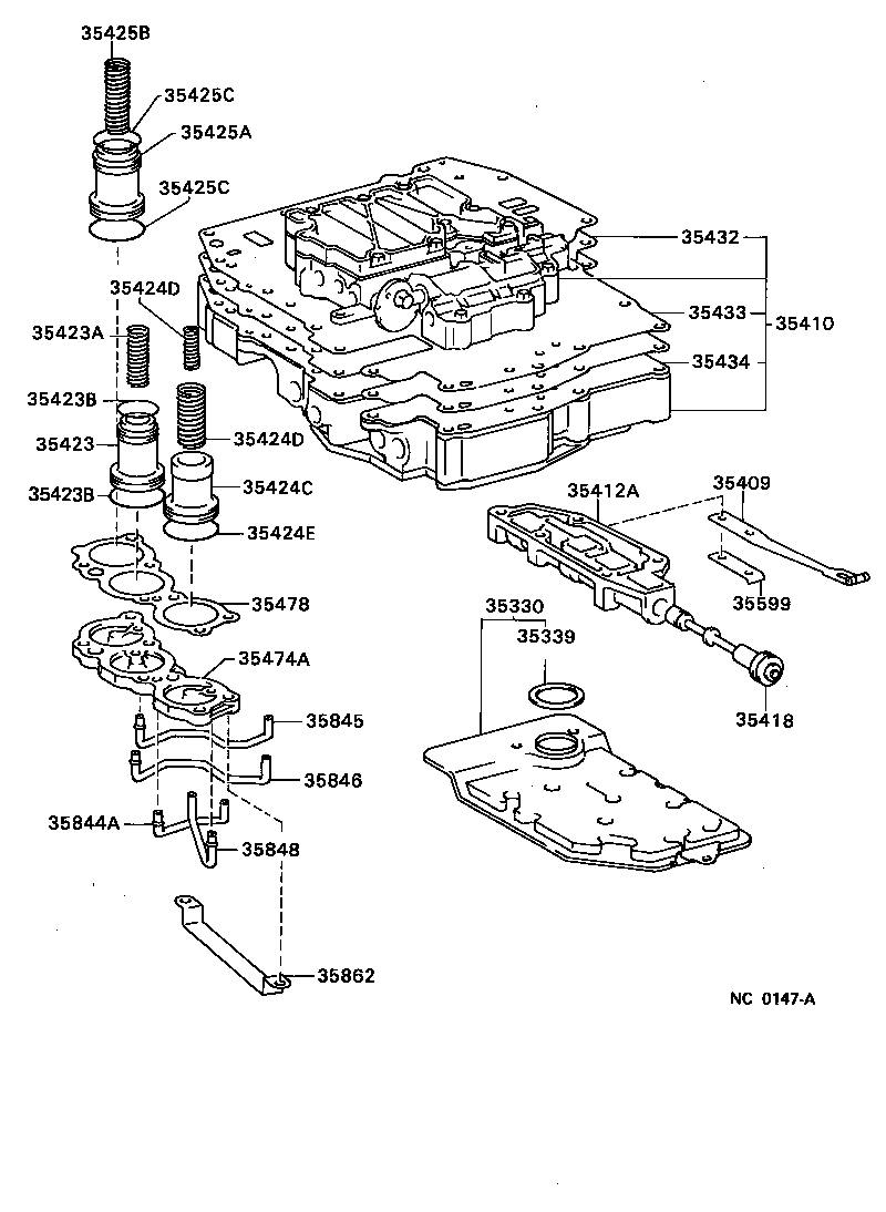 35196-12020 CLAMP, TRANSAXLE APPLY TUBE, NO.2 product image