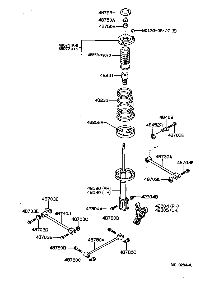 48815-30070 BUSH, STABILIZER(FOR REAR) product image