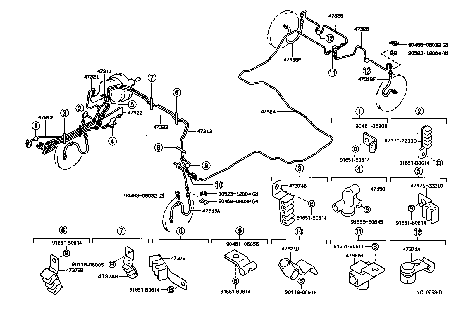 44510-22081 ACTUATOR ASSY, BRAKE product image