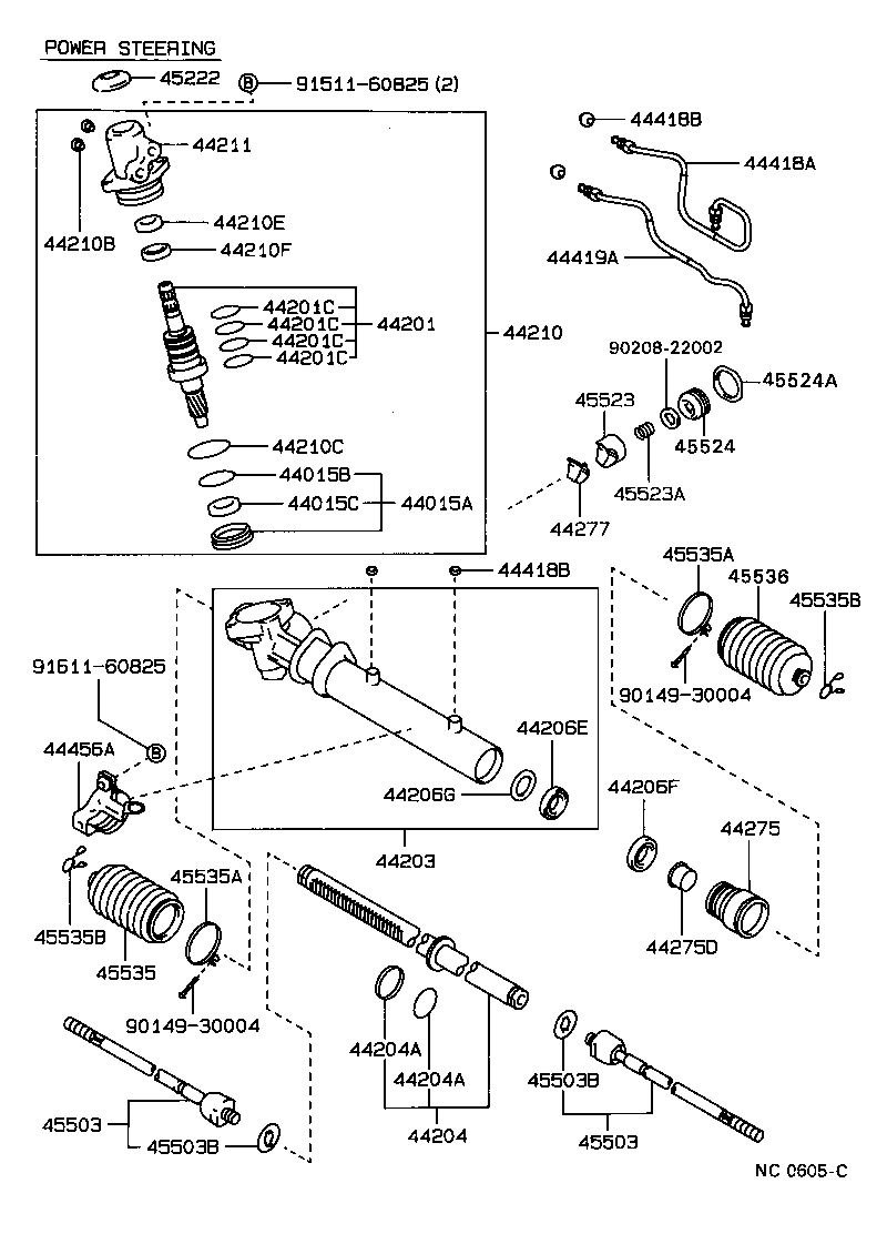 44211-20150 HOUSING, CONTROL VALVE product image