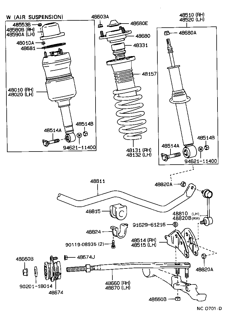 48157-50010 INSULATOR, FRONT COIL SPRING, UPPER product image