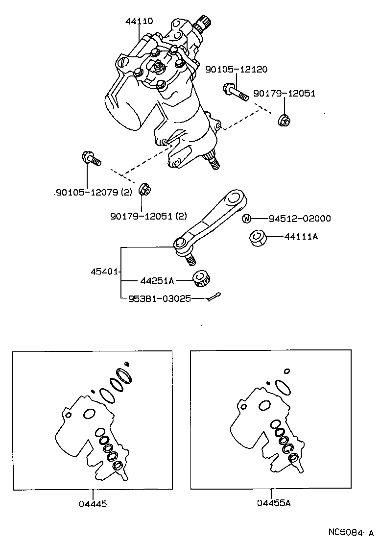 44120-30150 VALVE ASSY, W/BALL NUT product image