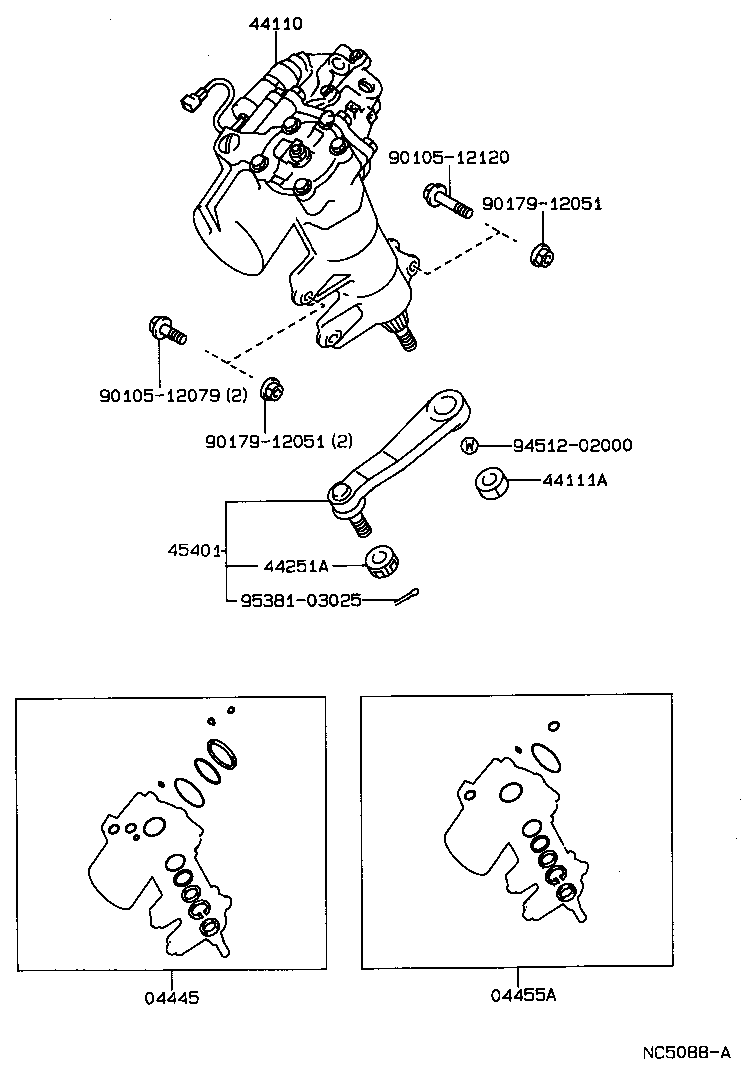 44120-30150 VALVE ASSY, W/BALL NUT product image