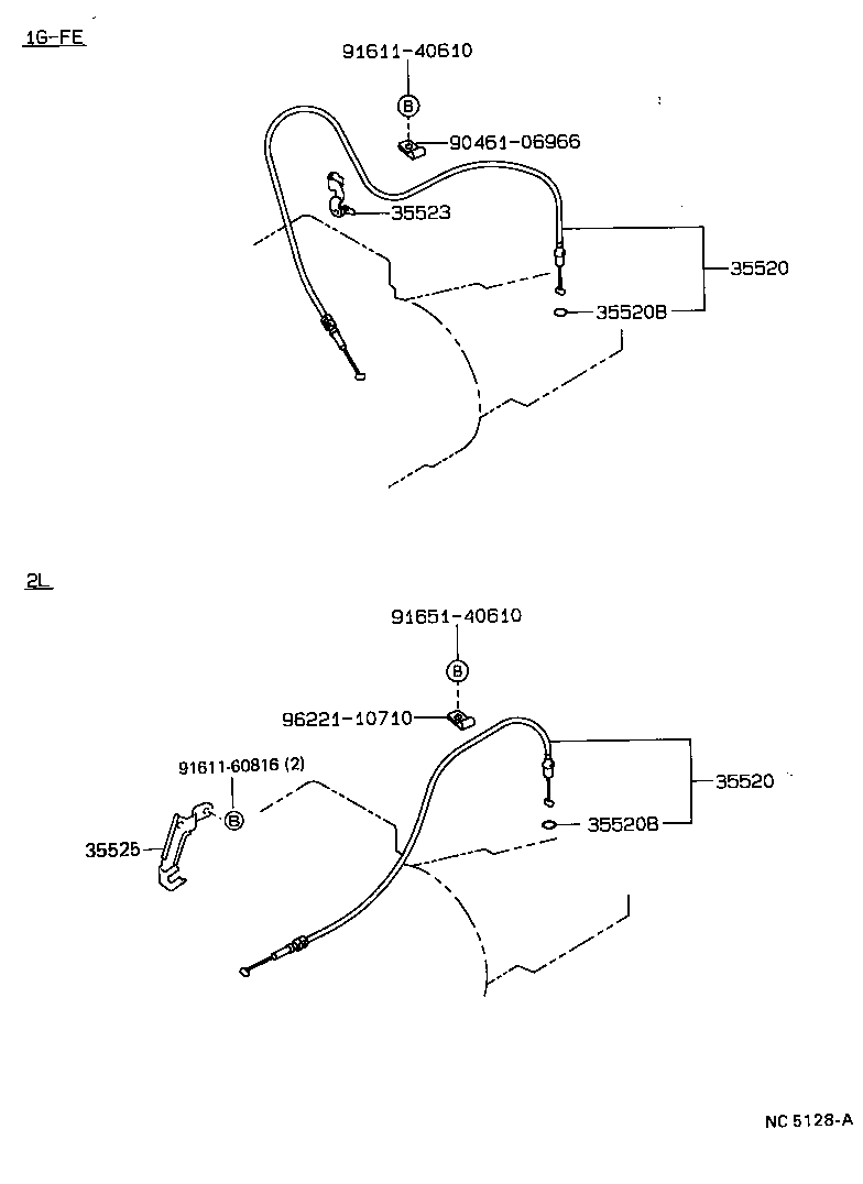 35505-22050 LEVER SUB-ASSY, MANUAL VALVE product image