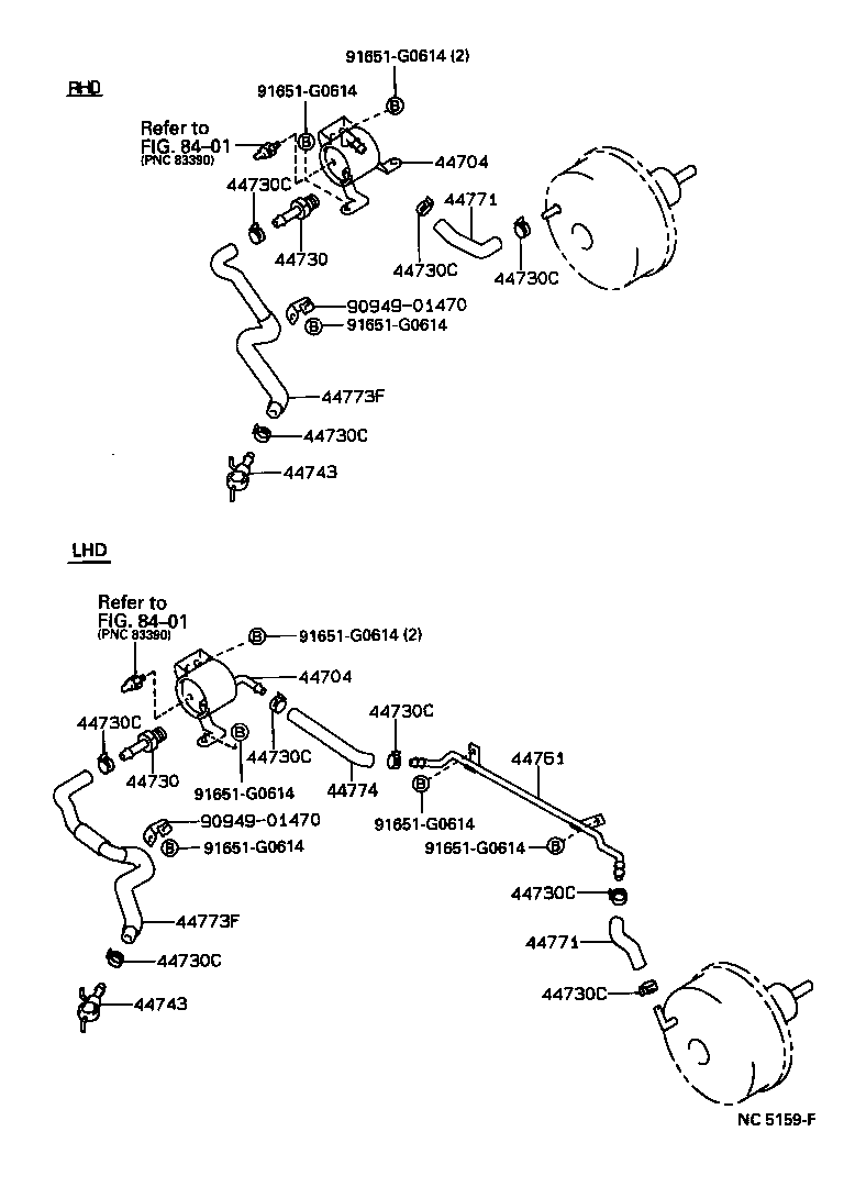 04443-35720 BOOSTER KIT, BRAKE product image