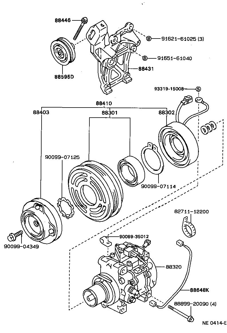 88320-12680 COMPRESSOR ASSY, COOLER product image