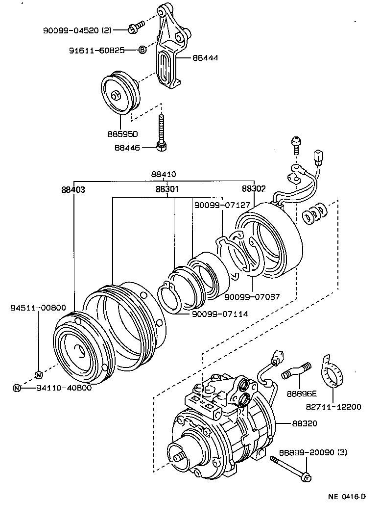 88320-12680 COMPRESSOR ASSY, COOLER product image