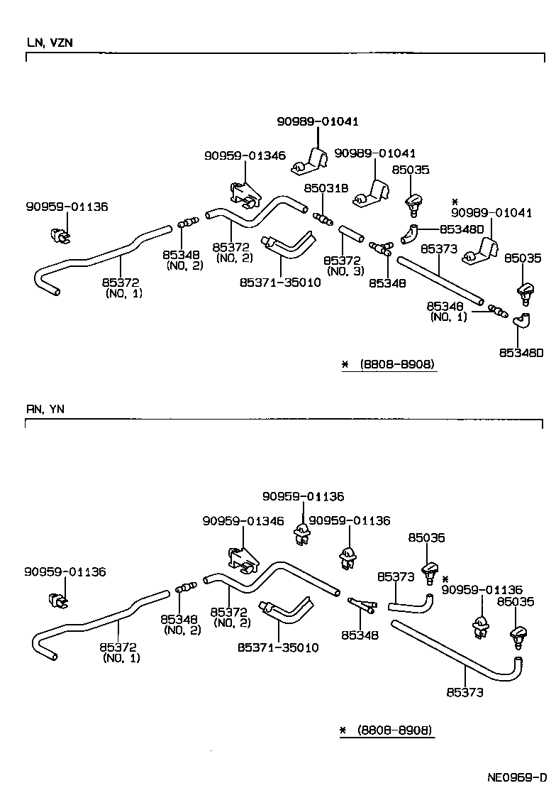 85331-89141 JAR ASSY, WINDSHIELD WASHER product image