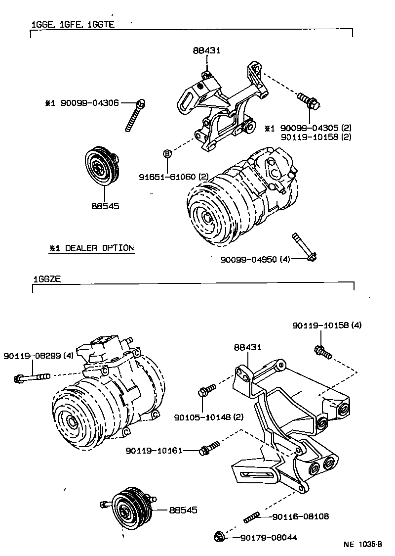 88320-22631 COMPRESSOR ASSY, COOLER product image