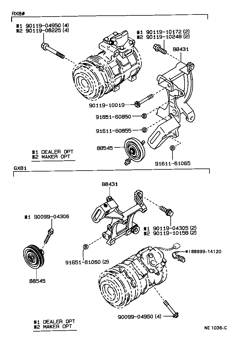88320-22530 COMPRESSOR ASSY, COOLER product image