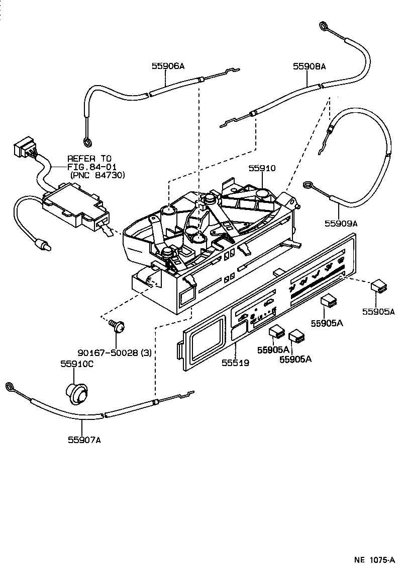 55846-04020 DUCT, HEATER TO REGISTER, NO.4 product image